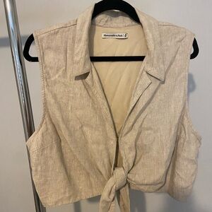 Abercrombie linen top